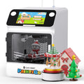 SainSmart PrintyGo Mini Impresora 3D para niños - Velocidad máxima 600 mm-s y autonivelación - Preensamblada con control WiFi App - Diseño educativo STEM para principiantes