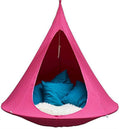 Silla Colgante Mariposa Doble para Interior y Exterior - Hamaca de 2 Plazas para Patio Terraza y Jardín - Asiento Cómodo Blanco Rojo Rosa