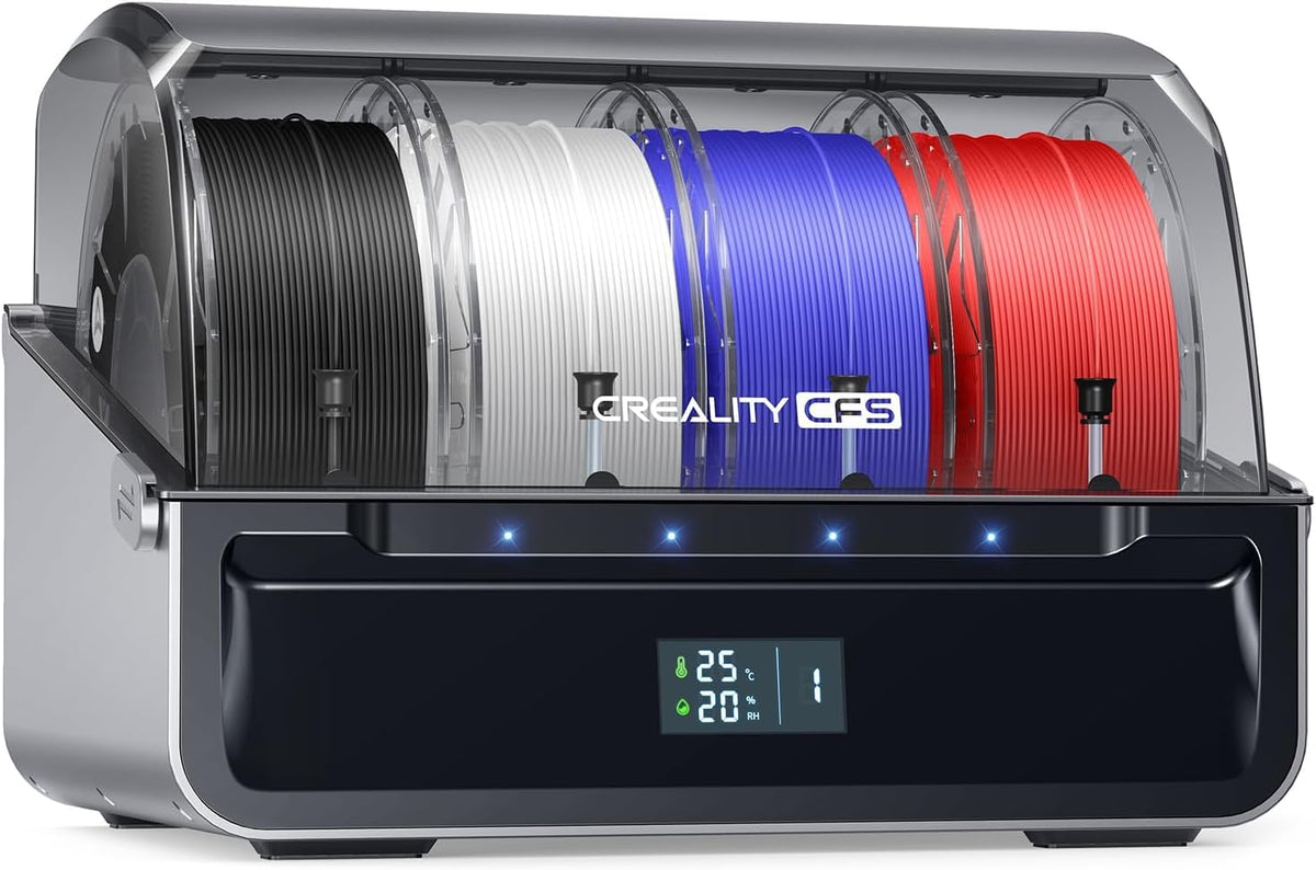 Creality CFS Sistema de Filamento para Impresora 3D Multicolor - Gestión Automática de Filamento con Memoria y Sensores - Impresión Hasta 16 Colores
