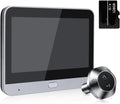 Videoportero bidireccional gran angular - Campo de visión de 140 grados - Compatible con puertas de 35 a 115 mm - Almacenamiento de 128 GB y conexión Bluetooth