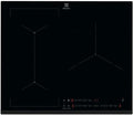 Electrolux EIS62341 placa de inducción - Tres zonas con función puente y sensor de ebullición - Control táctil con temporizador - Diseño negro biselado de 60 cm