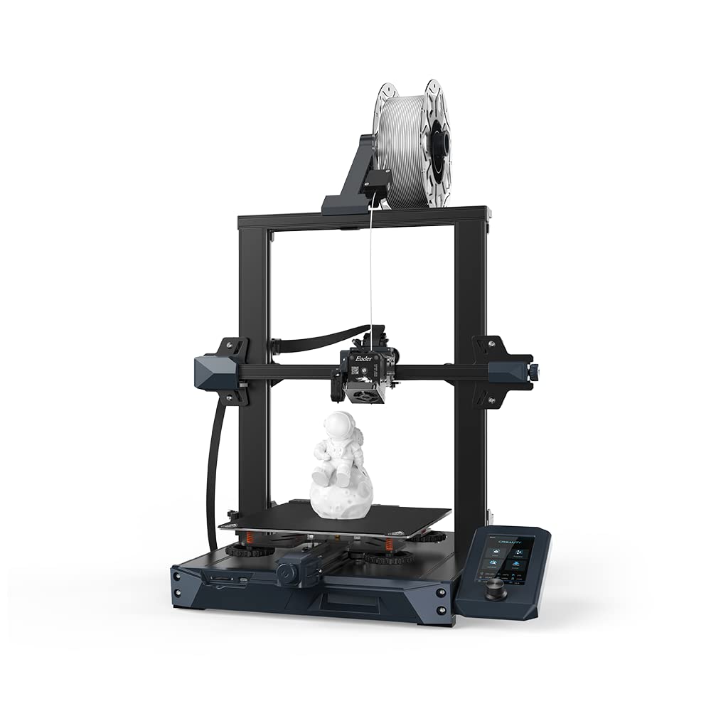 Creality Ender-3 S1 Impresora 3D FDM - Volumen de impresión 220 x 220 x 270 mm - Compatible con PLA - Archivos STL y GCODE para Windows macOS y Linux