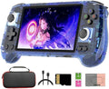 Consola retro portátil A-1 256 GB - 8000 juegos y Android 13 - Pantalla AMOLED de 5,4 pulgadas con WiFi - Funda de transporte incluida para entretenimiento móvil