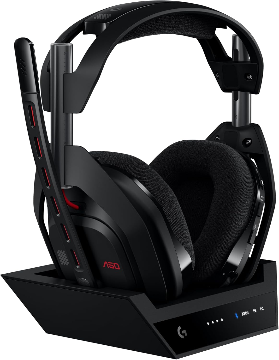 Auriculares gaming Logitech G Astro A50 - inalámbricos con estación base - cambio entre tres sistemas y Pro G Graphene - USB C Bluetooth para Xbox PS5 PC y Switch
