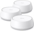 Sistema WiFi Mesh TP Link Deco BE25 - paquete de 3 unidades WiFi 7 BE3600 - doble banda hasta 3,6 Gbps con MLO - puertos 2,5 Gbps backhaul híbrido y HomeShield