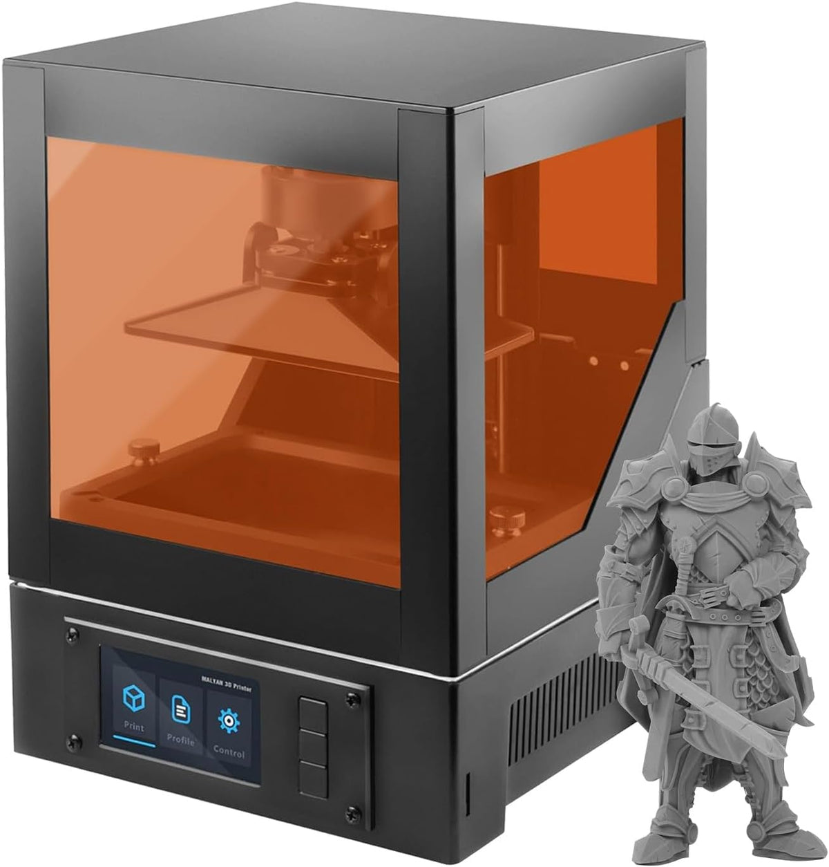 MALYAN S100 - Impresora 3D de resina SLA con LCD 2K de 5,5 pulgadas - Volumen 115 x 65 x 110 mm - Autonivelación de alta precisión para principiantes