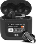 JBL Tour Pro 2 auriculares True Wireless - Diseño intraural negro con estuche inteligente - Cancelación activa de ruido y llamadas manos libres - Hasta 40 horas con Bluetooth