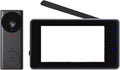 Timbre con vídeo OPTEPYOE TBKA17 - pantalla IPS de 4,3 pulgadas y cámara de 1024p - intercomunicador audiovisual bidireccional - Bluetooth con cable de carga