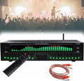 Ecualizador digital estéreo de 31 bandas - Control remoto y cable de audio dedicados - Reducción automática de ruido - 12 patrones rítmicos para estudio de grabación