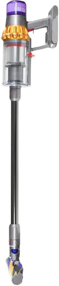 Aspiradora Dyson V15 Detect Absolute 369535 - sistema sin bolsa para suelo duro - filtro HEPA y batería de 29,4 V - diseño de 3 kg con adaptador incluido