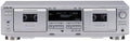 Sony TC-WE435S platina de casete doble - Reproductor grabador estéreo para cintas - Diseño plateado para sistema HiFi - Dos compartimentos para gestión de casetes