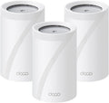 TP-Link Deco BE65 Pro sistema Mesh WiFi 7 - BE9300 tribanda con canales de 320 MHz y tecnología MLO - Puertos de 5 y 2.5 Gbps - Pack de tres unidades blancas