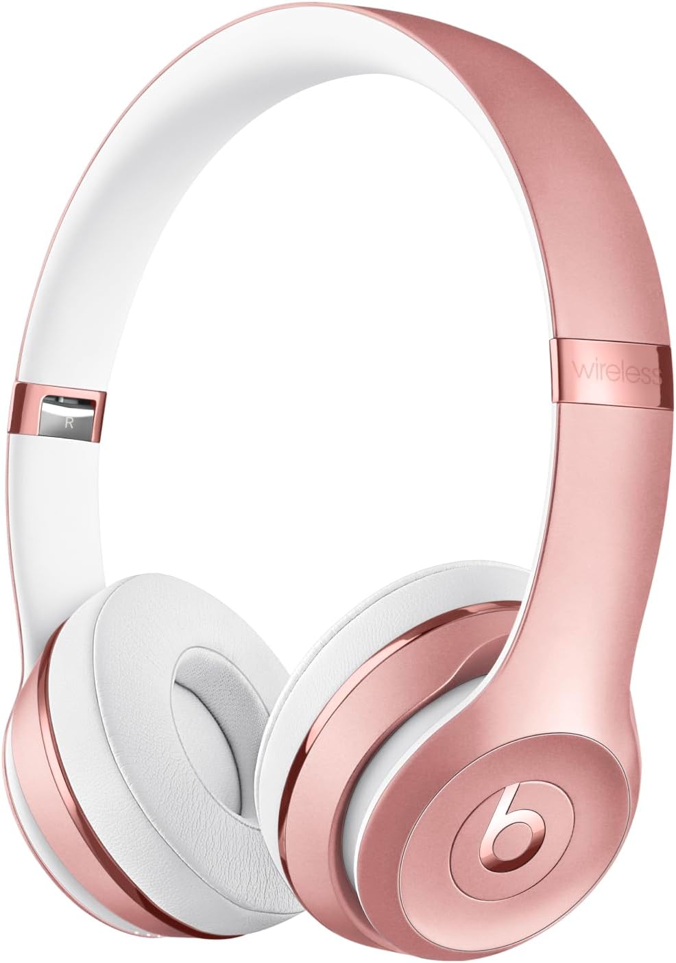 Beats Solo3 Wireless auriculares - Diseño supraaural en color oro rosa - Chip Apple W1 y Bluetooth Clase 1 - Hasta 40 horas y conexión de 3.5 mm