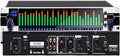 Ecualizador digital de audio de 31 bandas - Un canal con 10 preajustes personalizables - Reducción automática de ruido - Eliminador de realimentación DSP para sonido profesional