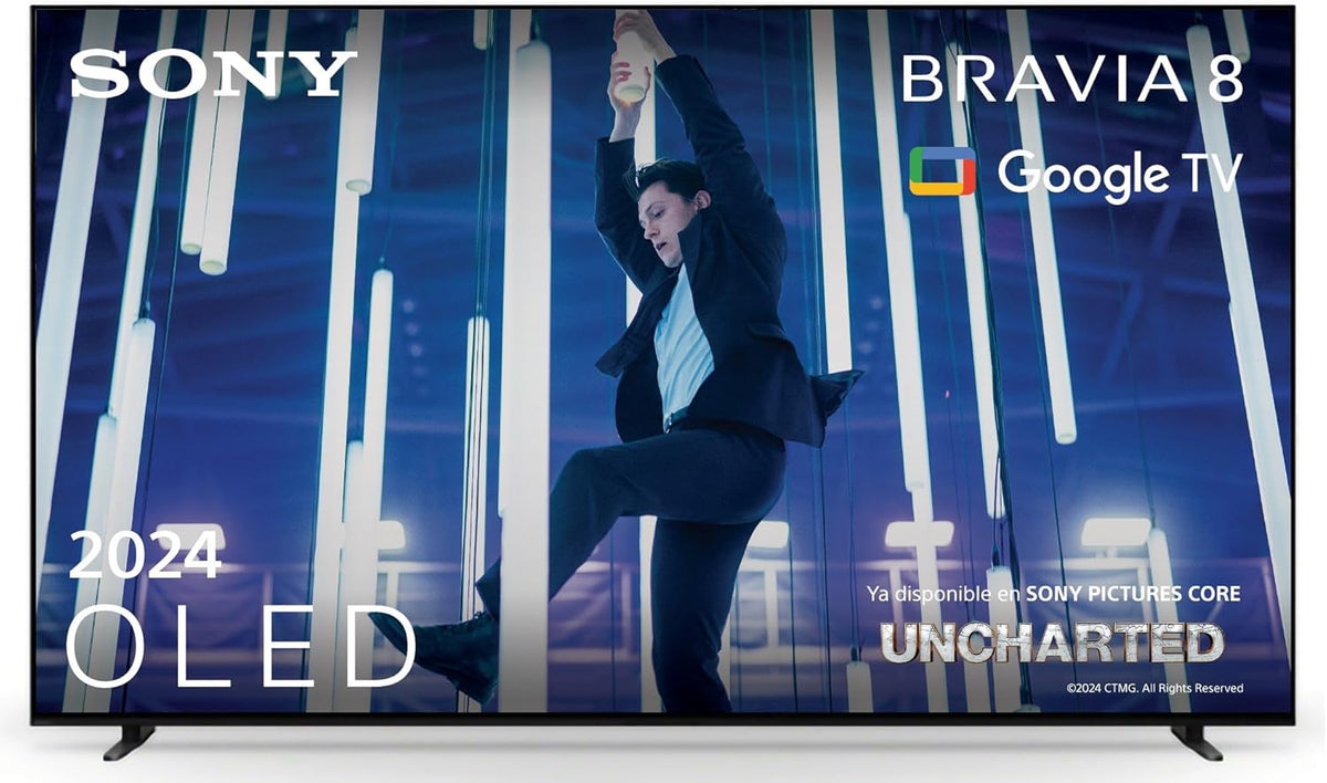 Sony BRAVIA 8 OLED Smart TV 55 Pulgadas 4K HDR - Dolby Vision Atmos IMAX Enhanced Cognitive XR Google TV 120Hz