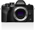 Olympus OM-D E-M10 Mark IV Cámara Micro Four Thirds - Sensor CMOS de 20 MP con estabilización en 5 ejes - Vídeo 4K y visor electrónico - WiFi y enfoque automático para fotografía