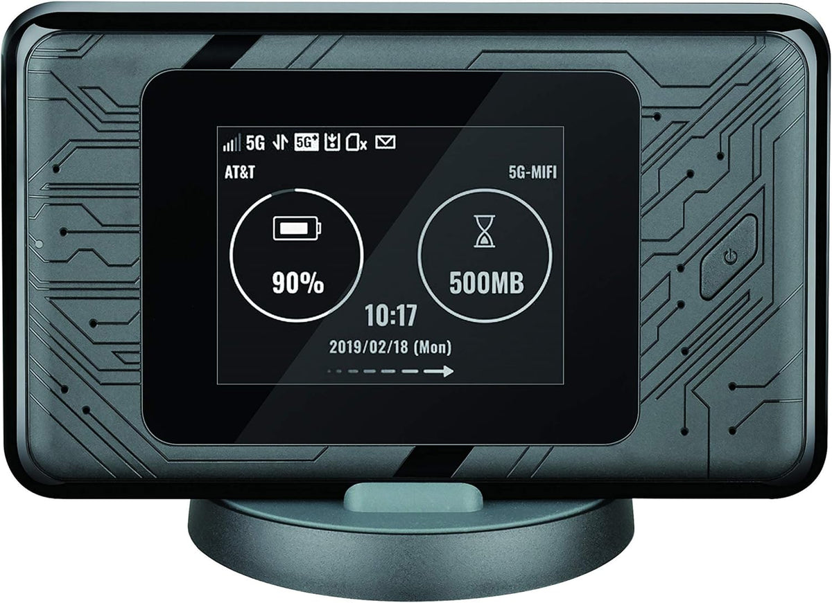 Router portátil D Link DWR 2101 - conexión 5G y WiFi 6 de doble banda - batería de 5260 mAh con pantalla LCD - puerto Gigabit WPA3 USB C y SIM desbloqueada