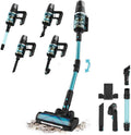Aspiradora escoba Cecotec Conga Rockstar 9500 Lunar Pet Flex - succión de 30 kPa y autonomía de 90 minutos - cepillo Hairless para mascotas - 4 modos para hogar y coche