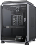 Creality K1C Impresora 3D FDM con Cámara IA - Velocidad de Impresión 600 mm/s y Nivelación Automática - Extrusor Metálico Completo para Fibra de Carbono