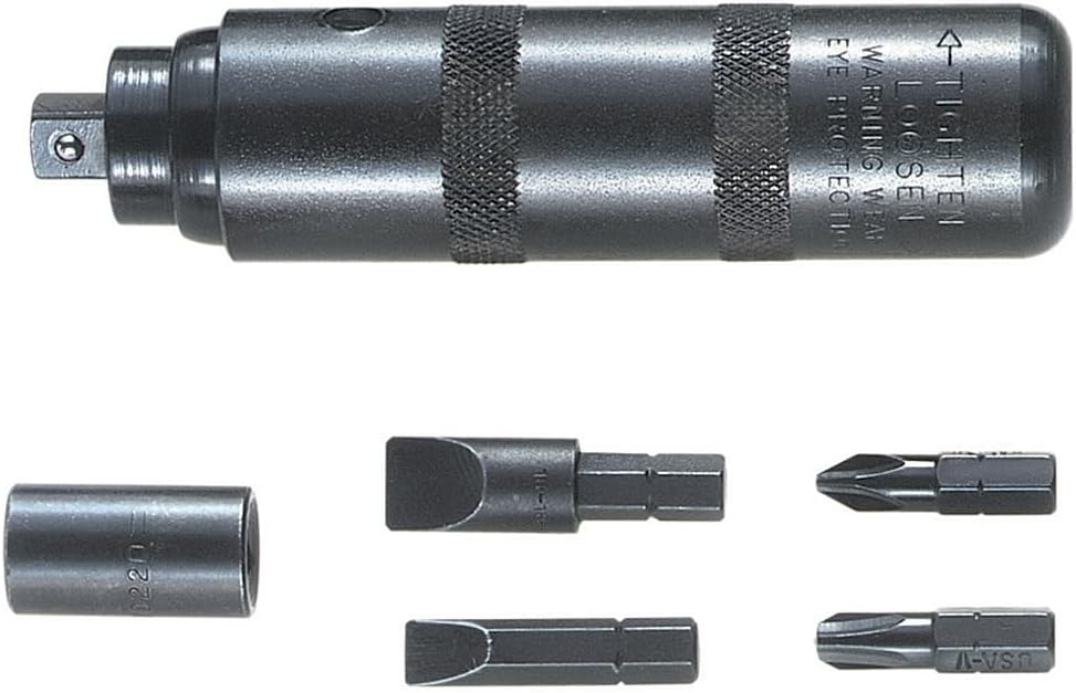 Klein Tools 70220 destornillador de impacto reversible - Acero aleado de 10,6 pulgadas - Compatible con Phillips y ranurado - Herramienta manual para montaje y reparación