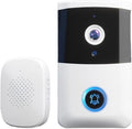 Videoportero OPTEPYOE - cámara de 1024p para vigilancia interior - altavoz integrado con comunicación de voz bidireccional - conexión Bluetooth y cable de carga
