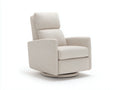 Sillón tapizado 96x92x105 cm - beige - reclinable giratorio para salón