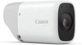 Canon PowerShot Zoom Essential Kit Cámara compacta - Sensor CMOS de 12 MP con zoom de 3 pasos - Full HD 1080p y estabilización óptica de 4 ejes - Blanca con WiFi Bluetooth y USB C
