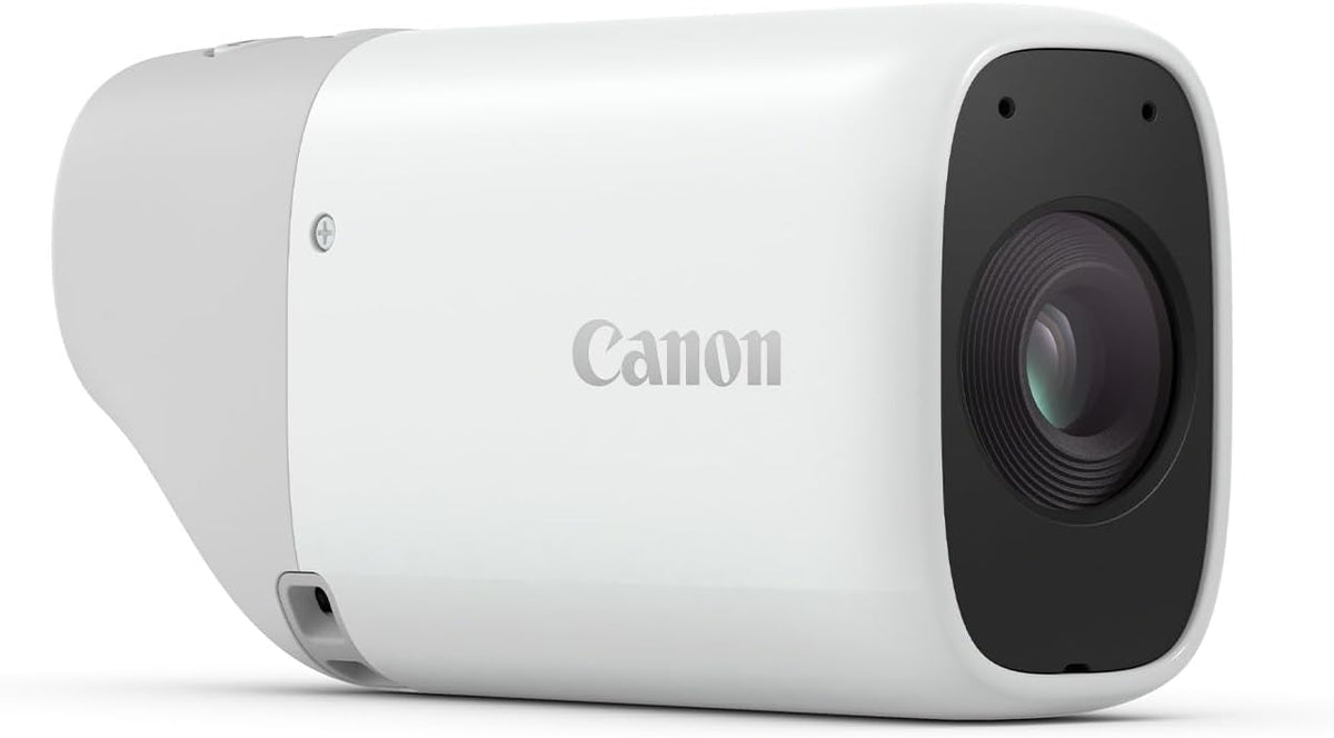 Canon PowerShot Zoom Essential Kit Cámara compacta - Sensor CMOS de 12 MP con zoom de 3 pasos - Full HD 1080p y estabilización óptica de 4 ejes - Blanca con WiFi Bluetooth y USB C