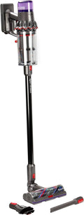 Dyson V15 Detect aspiradora sin cable - Filtro HEPA para suelos duros - Formato de mano en color gris - Batería y peso ligero de 3.1 kg