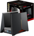 Router gaming TP Link Archer GE800 - WiFi 7 BE19000 tribanda con canales de 320 MHz - puertos 10G y 2,5G - MLO EasyMesh HomeShield e iluminación RGB