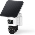 eufy Security SoloCam S4 cámara solar exterior - Resolución 4K y cobertura de 360 grados - Batería con visión nocturna - Compatible con HomeBase 3 sin cuotas mensuales