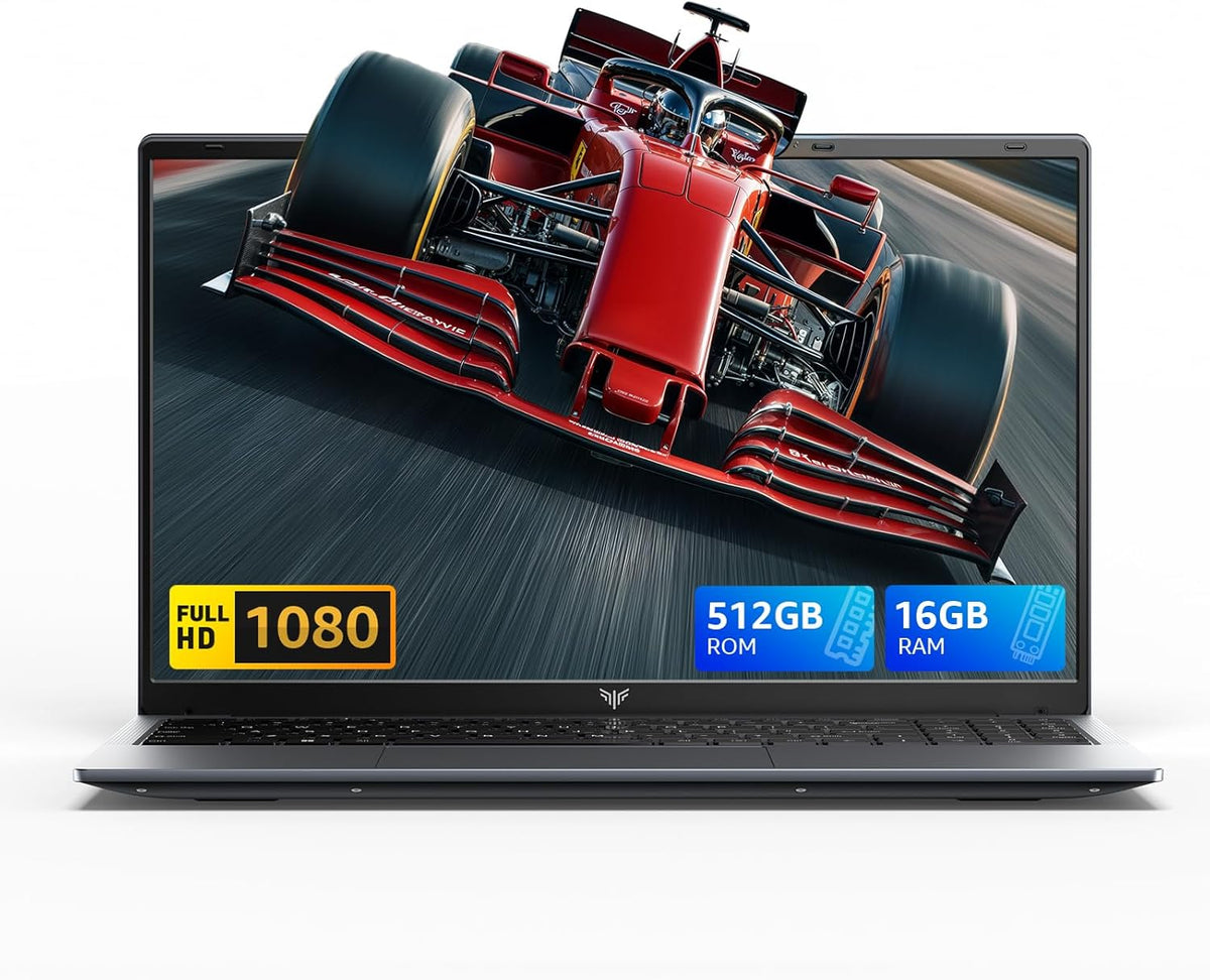 ACEMAGIC LX15 portátil 15,6 pulgadas Full HD - Procesador Intel N95 y 16 GB DDR4 - SSD 512 GB ampliable hasta 2 TB - Windows 11 Pro WiFi doble banda Bluetooth 5.0 gris