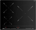 Teka IBC 63010 MSS placa de inducción - Tres zonas de cocción en formato de 60 cm - Touch Control y función Power Plus - Stop Go temporizador y calor residual