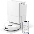 Roborock Qrevo robot aspirador y fregasuelos - Succión 5500 Pa con base automática - Vaciado lavado secado limpieza y autorrellenado - Mapeo 3D y autonomía 180 minutos