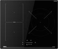 Teka IBF 63210 SSM BK placa de inducción Flex - Tres zonas de cocción en vidrio cerámico - Touch Control MonoSlider y Power Plus - Anchura de 60 cm con Auto Lock