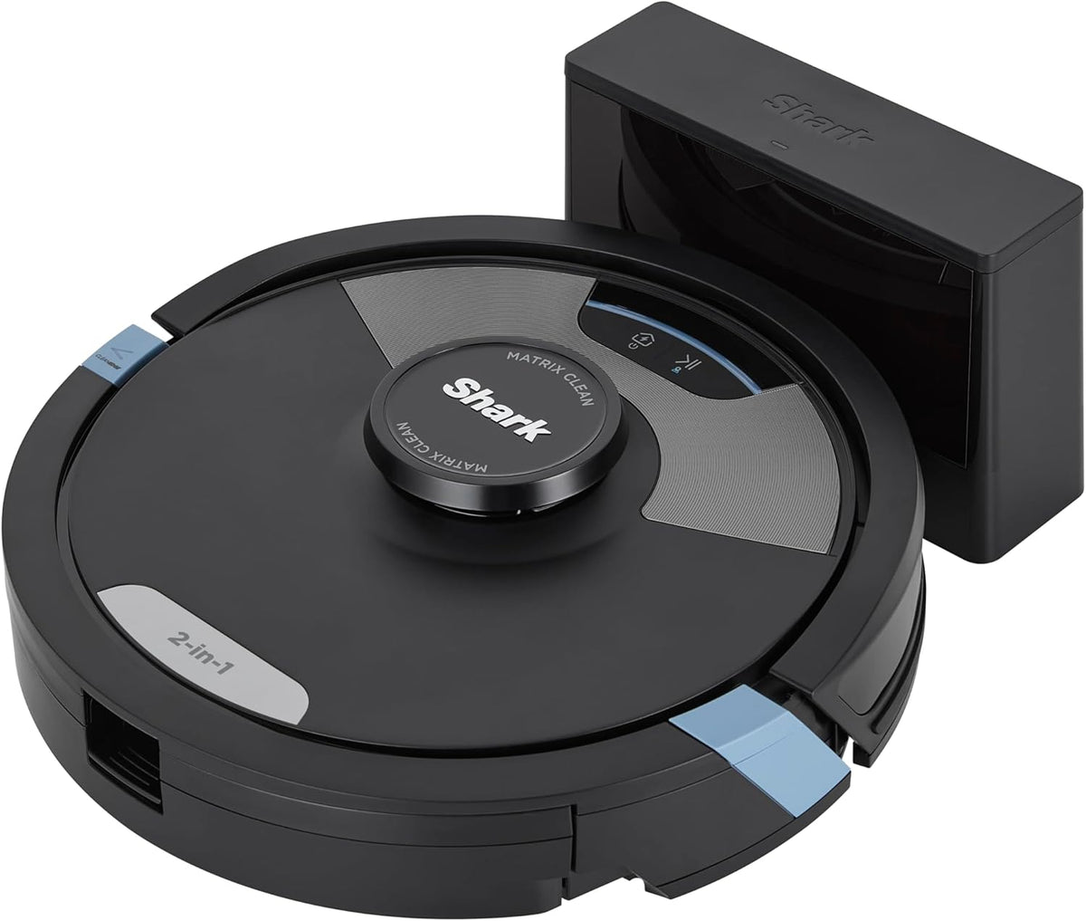 Shark Matrix Plus RV2620WDEU - Robot aspirador y mopa 2 en 1 - Mapeo LiDAR y Matrix Clean - CleanEdge para alfombras suelos duros y mascotas