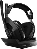 ASTRO Gaming A50 cuarta generación - Auriculares inalámbricos con estación de carga - Sonido Dolby y equilibrio entre juego y voz - Para PS5 PS4 PC y Mac
