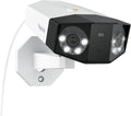 Reolink Duo 3 PoE cámara exterior - Doble lente de 16 MP y panorama de 180 grados - Visión nocturna en color - Detección inteligente y audio bidireccional
