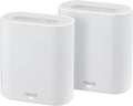 ASUS ExpertWiFi EBM68 sistema Mesh - AX7800 tribanda para redes empresariales - Cinco SSID y VLAN con portal de invitados - Pack de dos unidades con puerto 2.5G