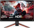 BenQ MOBIUZ EX2710Q monitor gaming - Pantalla IPS QHD de 27 pulgadas y 165 Hz - Tiempo de respuesta de 1 ms y HDR400 - FreeSync Premium y altavoces integrados
