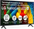 LG 43NANO80A6B NanoCell Smart TV 43 Pulgadas 4K - LED IA webOS 25 con Super Upscaling Dolby Digital Plus Alexa Google Assistant