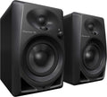 Pioneer DJ DM-40 monitores de estudio - Pareja estéreo con potencia máxima de 25 W - Tweeter y control de volumen - RCA y auxiliar para DJ con montaje sobre mesa