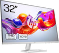 HP 532sf monitor Full HD - Pantalla VA de 31.5 pulgadas y 100 Hz - Respuesta de 5 ms con contraste 3000 a 1 - Diseño sin marco negro con soporte plateado