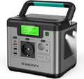 Estación de energía portátil 518 Wh - Salida CA de 500 W con pico de 1000 W - Puerto USB C de 65 W y batería recargable - Para camping viajes exteriores y autocaravana