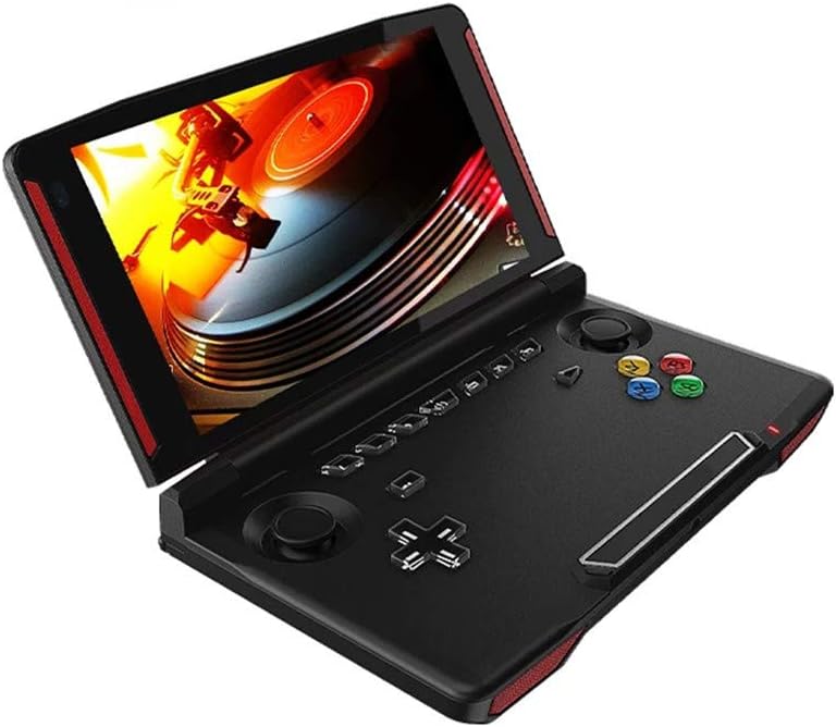 Consola portátil plegable Android 7.0 - Pantalla táctil de 5,5 pulgadas - GPU PowerVR GX6250 con 2 GB DDR3 y 16 GB eMMC - HDMI y batería en color negro