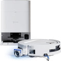ECOVACS DEEBOT T80 OMNI Robot aspirador y mopa - Succión 18000 Pa con OZMO Roller - ZeroTangle 3.0 contra enredos - Lavado 40 a 75 C y secado con aire caliente