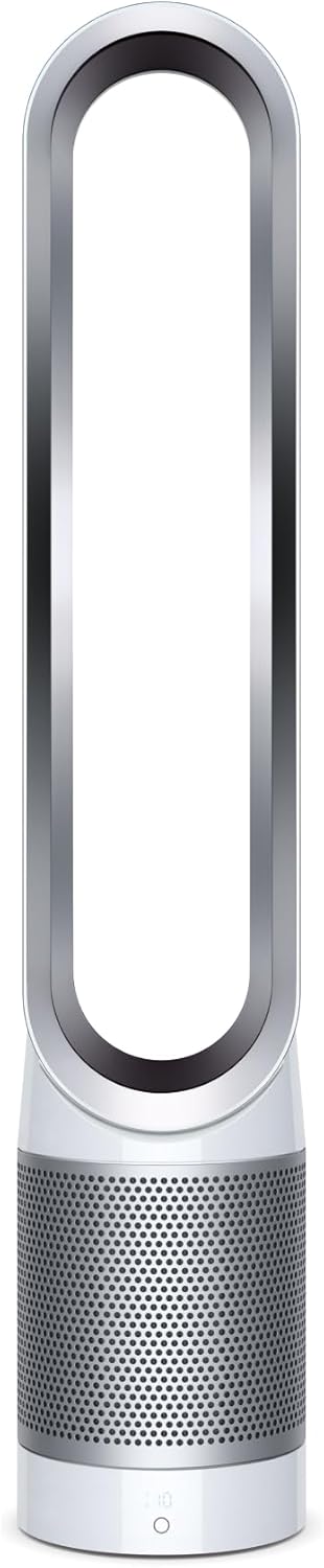 Dyson Pure Cool TP00 purificador y ventilador - Filtro de purificación para circulación de aire - Control remoto y montaje en suelo - Medidas de 30 x 30 x 80 cm