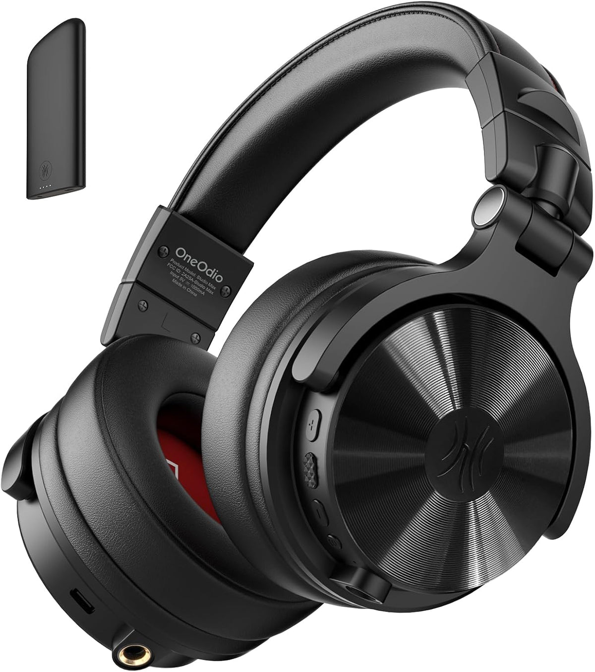 Auriculares DJ OneOdio Studio MAX 1 - inalámbricos con audio Hi Res LDAC - autonomía de 120 horas y latencia de 20 ms - Bluetooth 5.3 y conexiones 3,5 y 6,35 mm