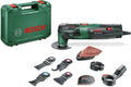 Bosch PMF 250 CES herramienta multifuncional 250 W - Para cortar moler y pulir - Starlock y electrónica constante - Con cable 230 V y maletín de transporte