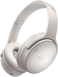 Auriculares Bose QuietComfort - diadema inalámbrica Bluetooth en blanco ahumado - cancelación activa de ruido con micrófono - autonomía de hasta 24 horas y cable